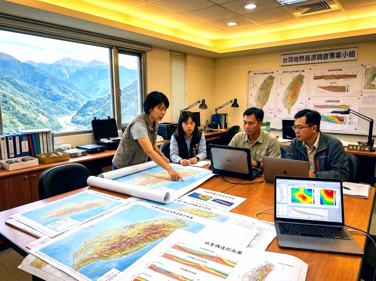 能源局地熱資源調查計畫——全國地熱潛勢資源評估