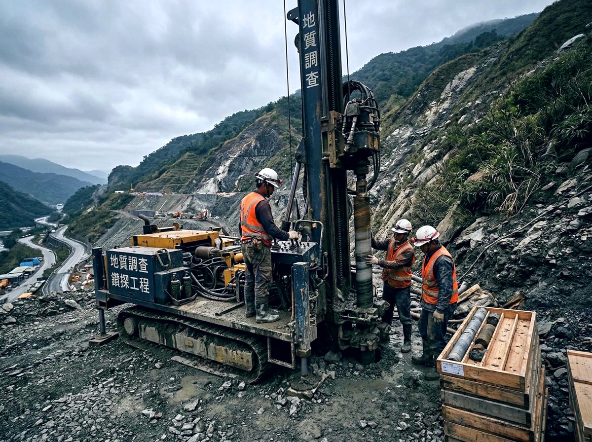 基礎設施地質調查——地質鑽探與場址土壤試驗作業